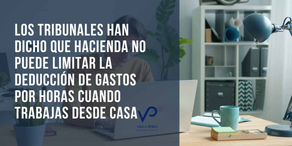 deducción suministros autónomos casa  